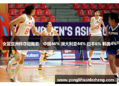 女篮亚洲杯夺冠概率:中国46% 澳大利亚44% 日本6% 韩国4% 女篮亚洲杯夺冠概率:中国46% 澳大利亚44% 日本6% 韩国4%